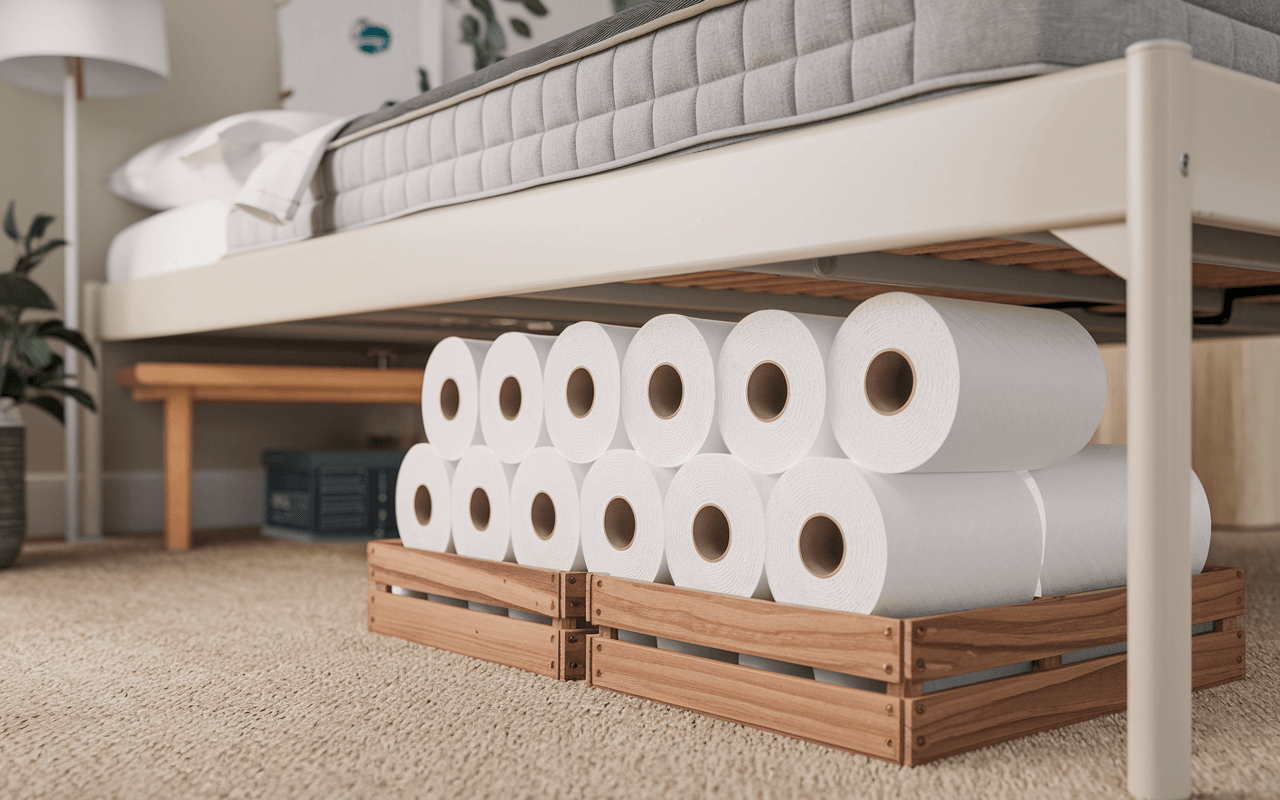 5 Bulk Paper Towel Storage Ideas That Are Easy To Apply!
