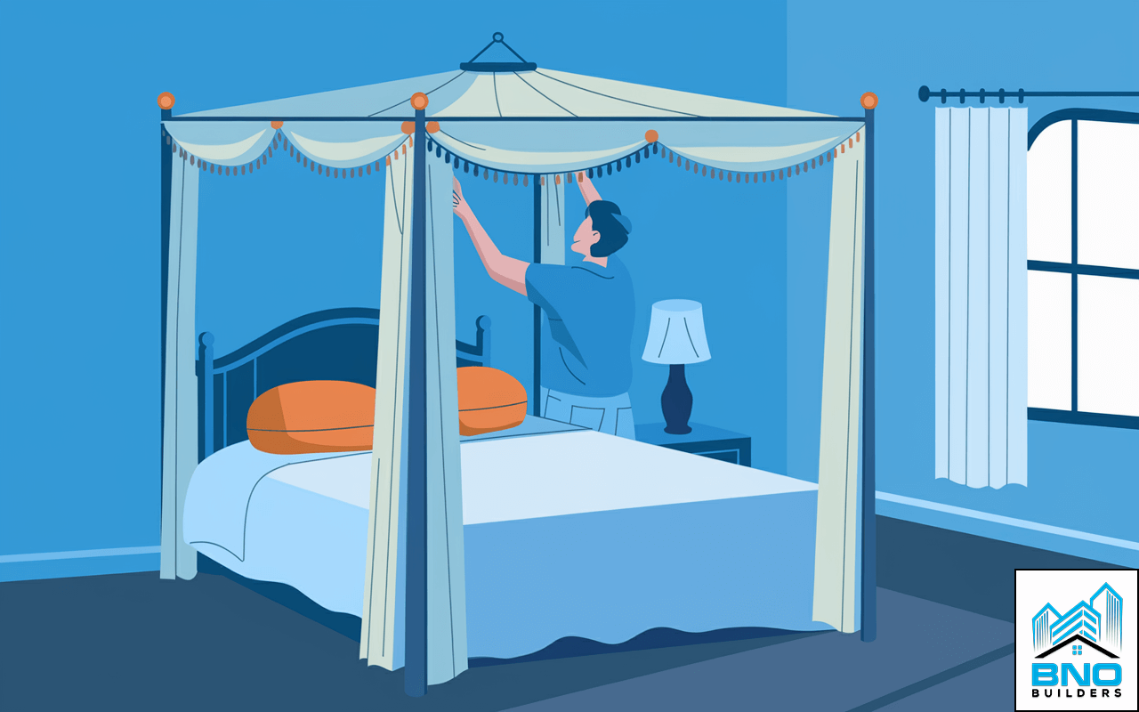 How To Hang A Bed Canopy?