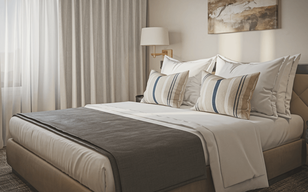 supima cotton sheets hotel bed